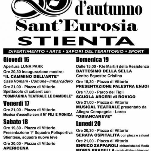 Domenica 19 settembre 2021 - Esibizione alla Fiera d'Autunno a Stienta (RO) 